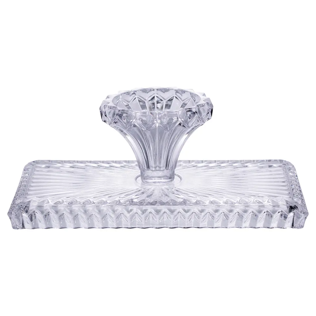 Тортівниця прямокутна на ніжці 33×17×13.5 см Yiwu HP-19-146C - фото 4