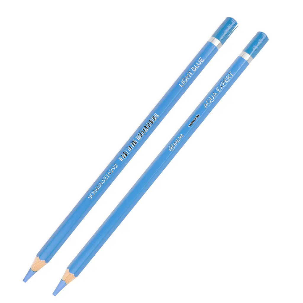 Олівець акварельний 99IDEAS "Aqua Expert", Light Blue/Світло-блакитний, 99AE-LBLUE - фото 2