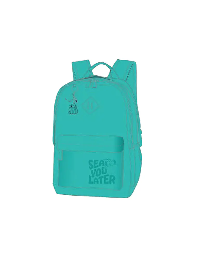 Рюкзак COOLPACK SCOUT17 Mint STITCH (F096955)