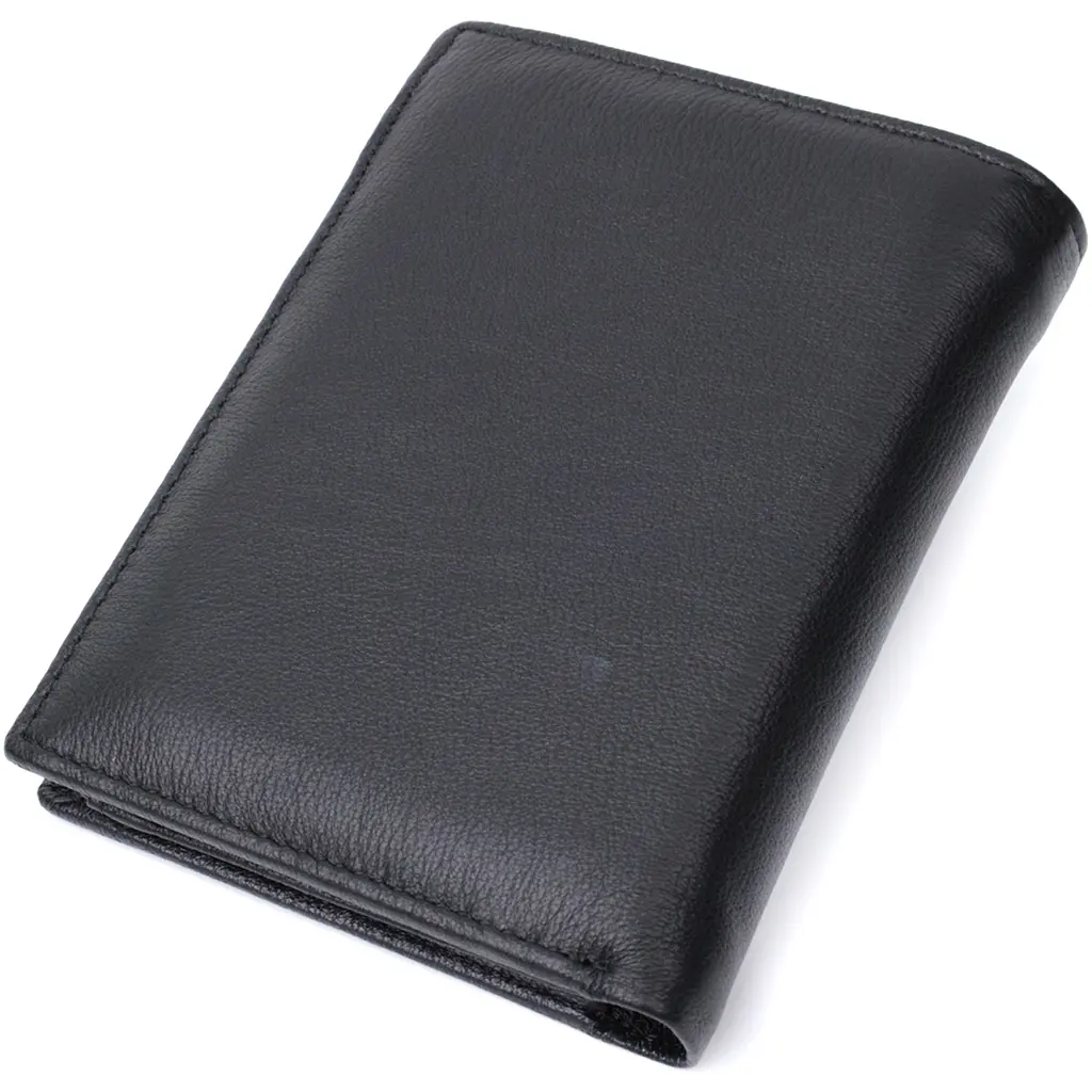 Чоловічий шкіряний гаманець ST Leather 10,5х13х2 см acs0029390 - фото 2