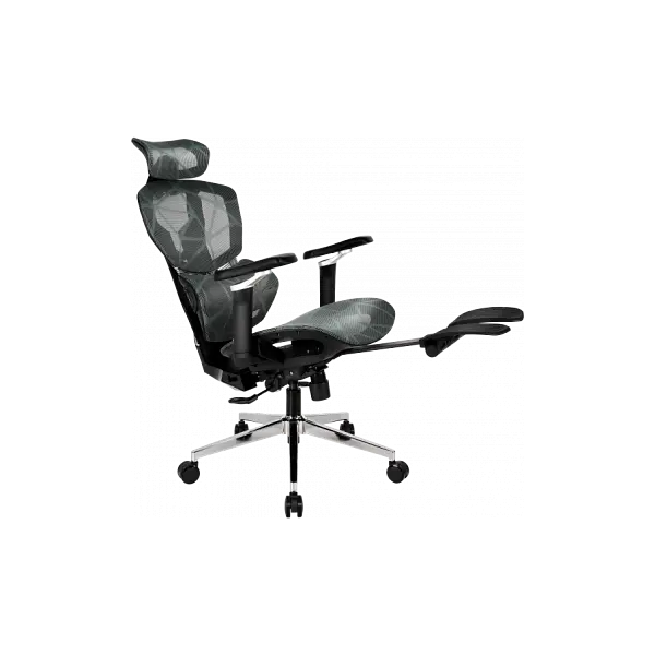 Геймерське крісло GT Racer X-7002 Black/Black/Green (Massage) - фото 4