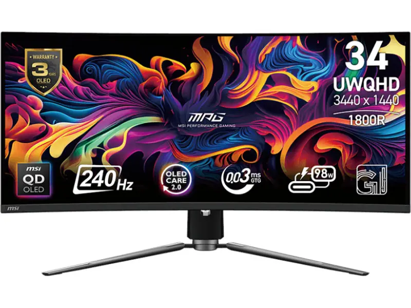 Монітор MSI MPG 341CQPX QD-OLED