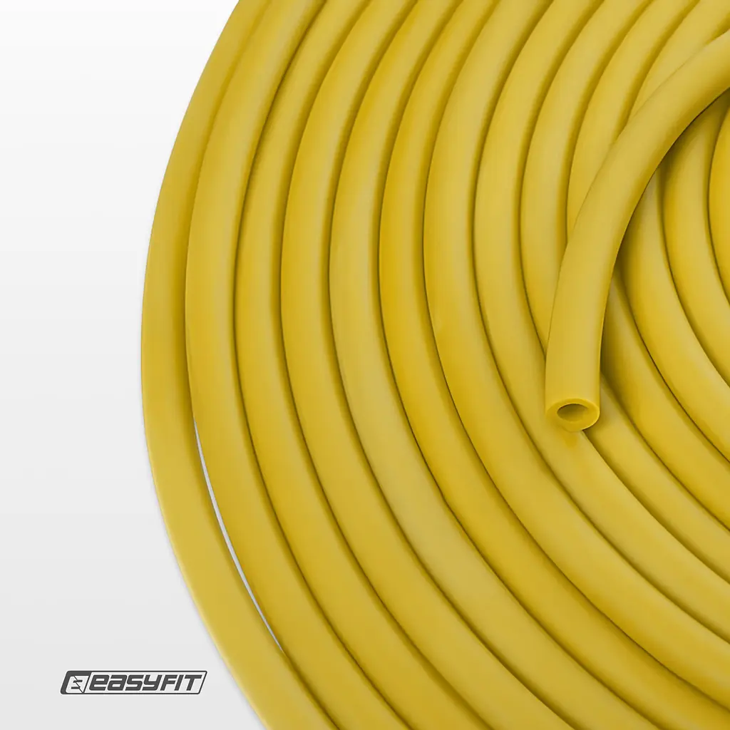 Борцівська резина EasyFit - джгут 3 м жовтий (Medium) - фото 3