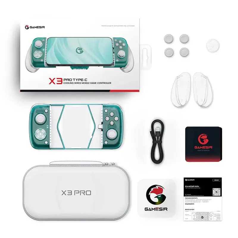 Ігровий контролер GameSir X3 Pro мобільний геймпад з активним охолодженням - фото 6