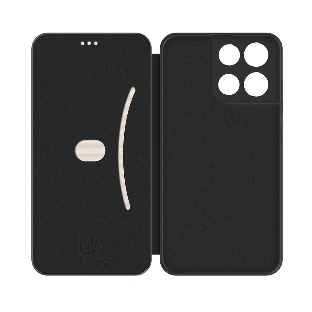 Чохол-книжка MAKE Motorola G57/G57 Power Flip Black - фото 4