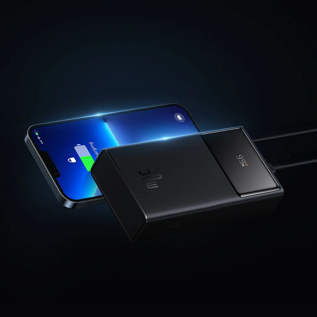 Акумулятор портативний Baseus Star-Lord Digital Display 10000 mAh 30W додаткова батарея з дисплеєм - фото 3