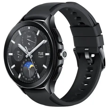 Смарт-годинник Xiaomi Watch 2 Pro BHR7211GL Black Case with Black Fluororubber Strap - фото 3