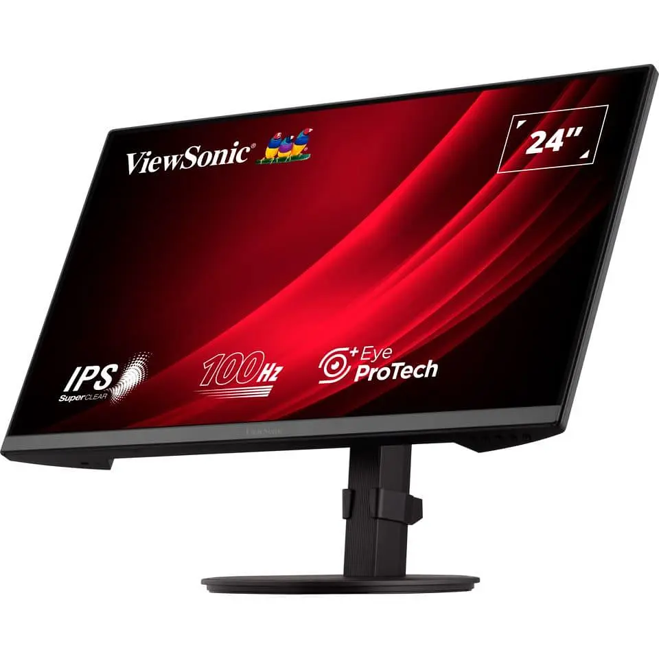 Монітор 23.8" ViewSonic VA2408-HDJ FHD IPS 100Hz (VA2408-HDJ) - фото 3