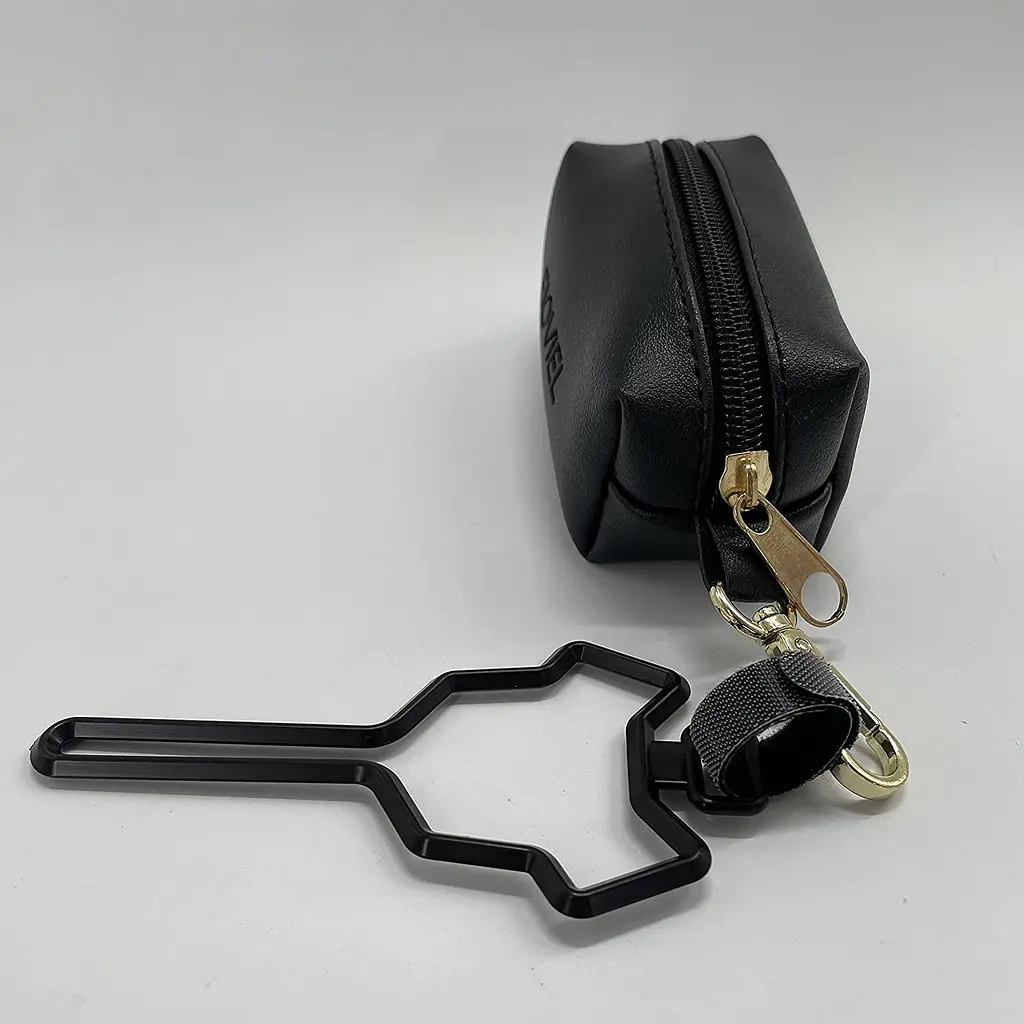Диспенсер для біопакетів Fioviel dog poop bag dispenser чорний - фото 5