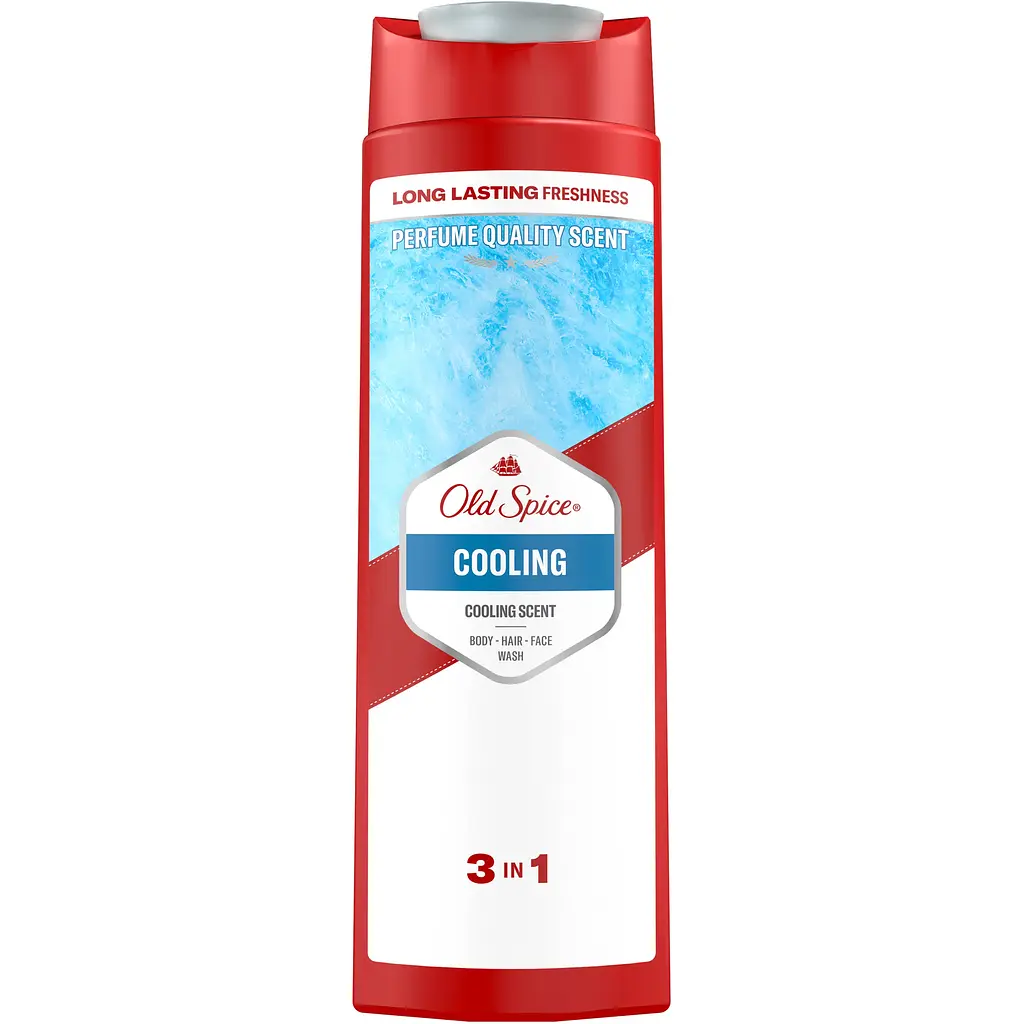 Гель для душу 3 в 1 Old Spice Cooling 400 мл - фото 1