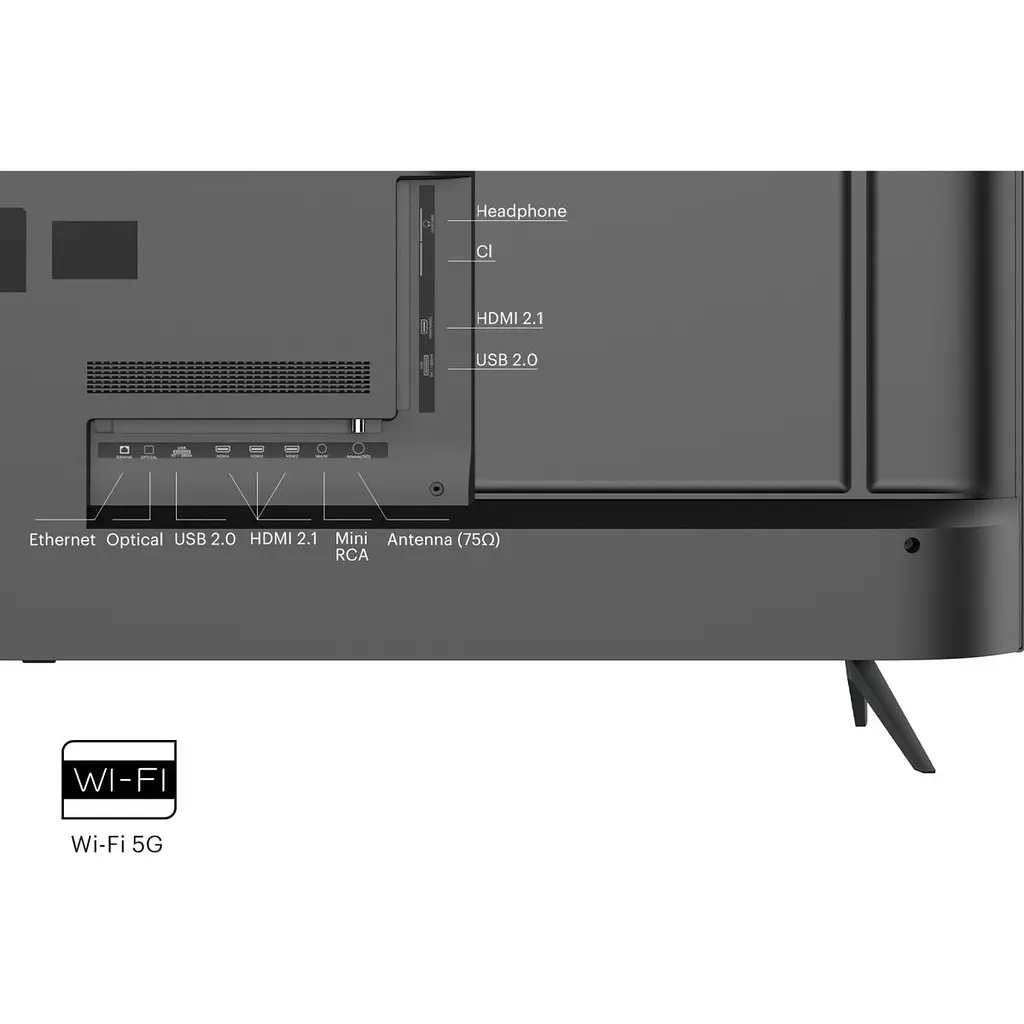 Телевизор Kivi U760Q 70'' LCD Ultra HD 4K (70U760QB) [135150] - фото 8
