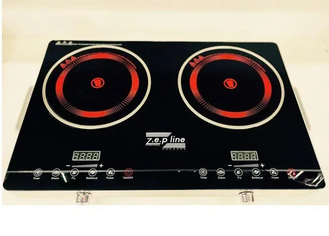 Електрична інфрачервона плита ZP-062 4400W, чорного кольору, бренд XPRO (43338-ZP-062_2173) - фото 3