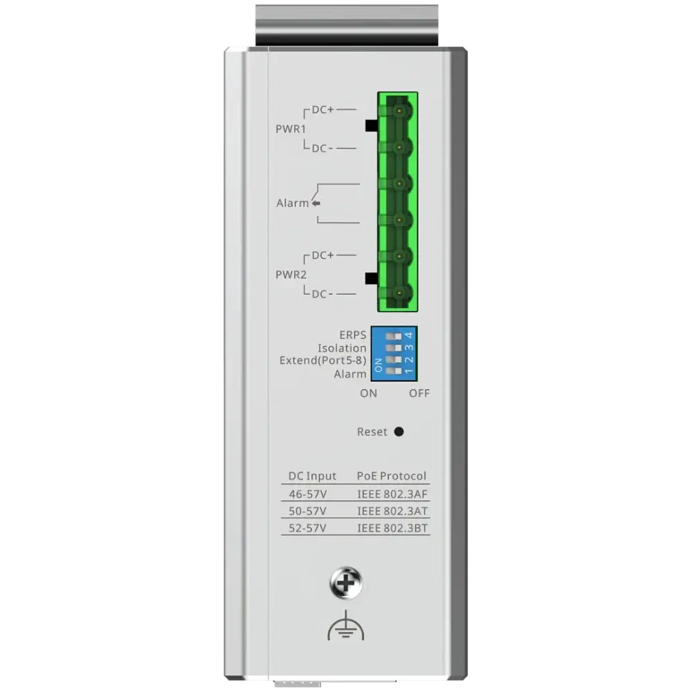 Комутатор Ruijie Reyee 8 портів керований PoE++ (RG-NIS2100-8GT2SFP-HP) - фото 2