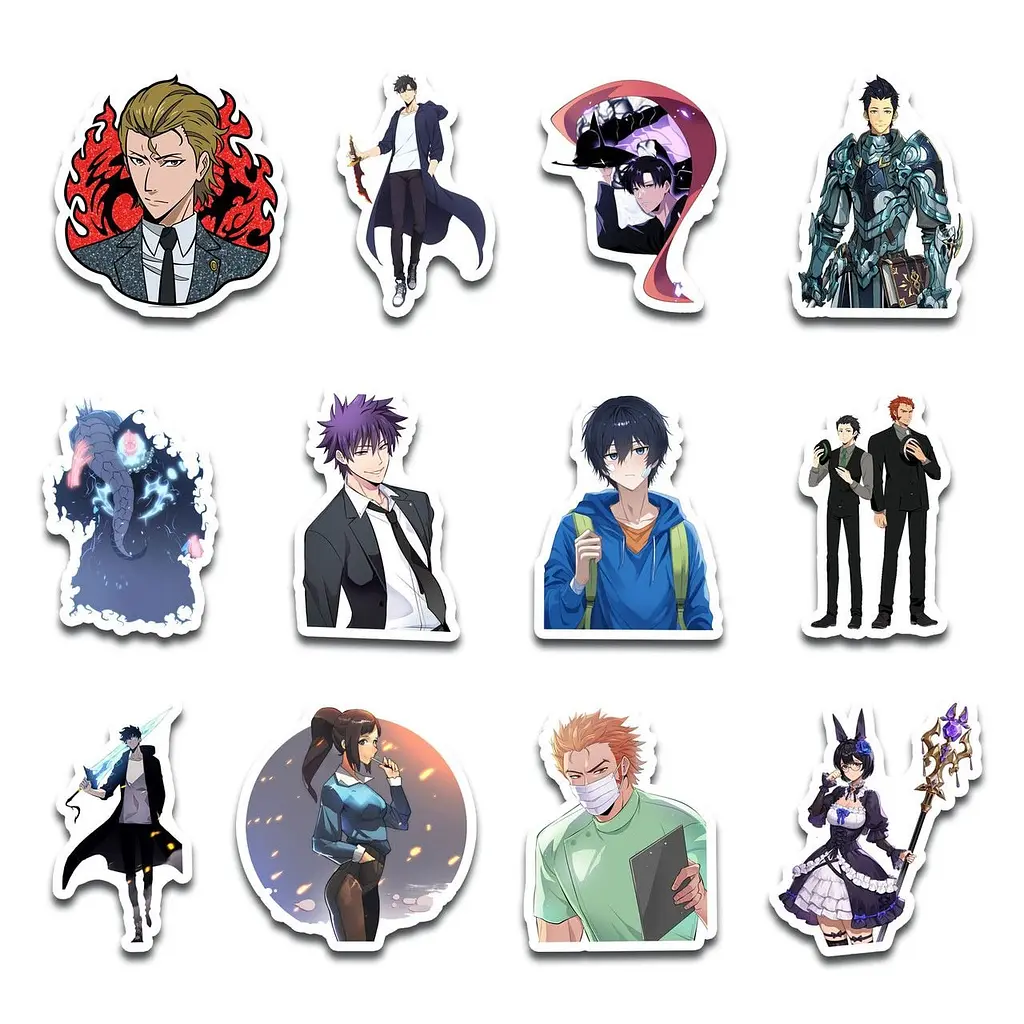 Стікерпак GeekLand Solo leveling 45 штук (SP SL 01) - фото 2