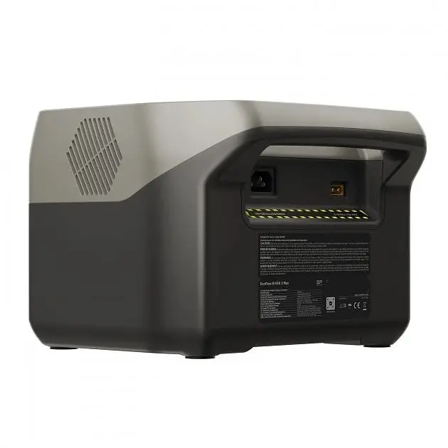 Зарядна станція EcoFlow River 2 MAX 512 Вт*ч пік1000ВТ євро розетки (EFR610 EU 2євро розетки) - фото 2