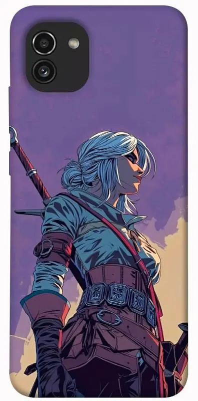 TPU чохол Demsky The witcher ciri для Samsung Galaxy A03