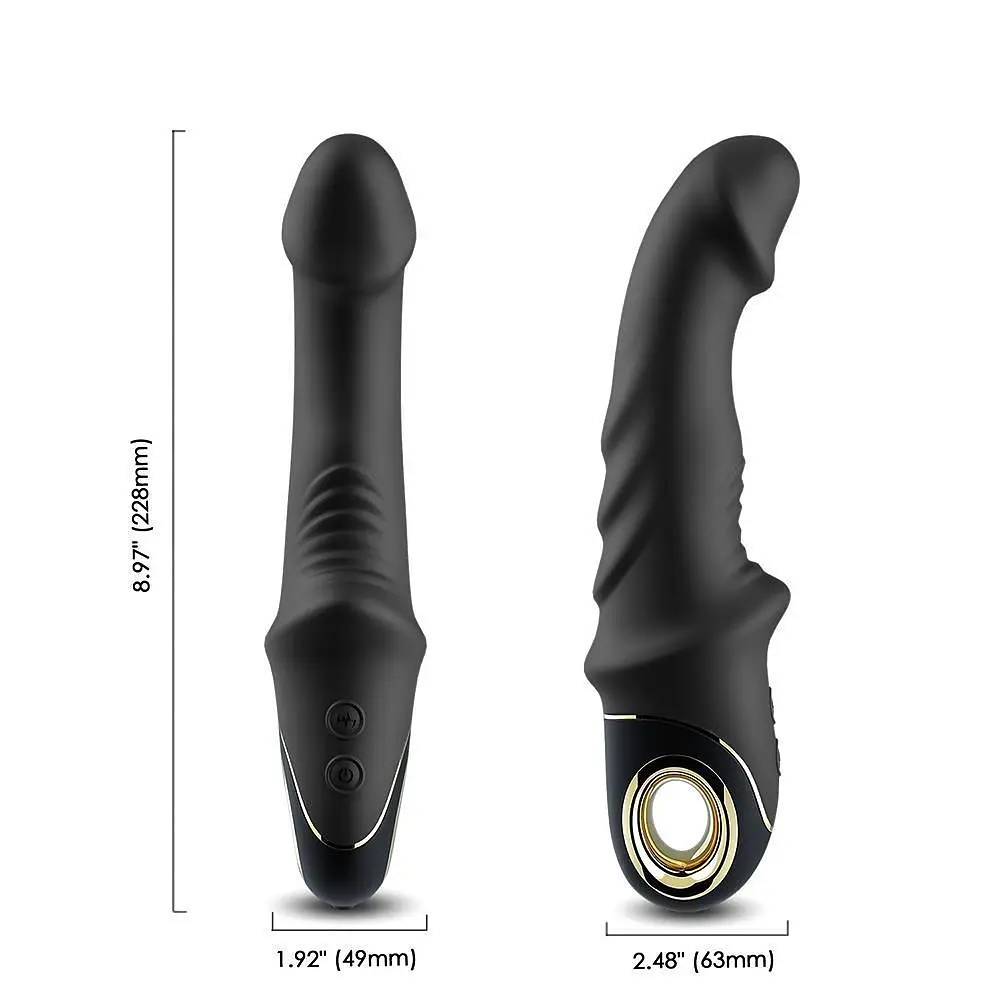 Вібратор B - Series Joy Joyblade, 22.8 см (чорний) - фото 7