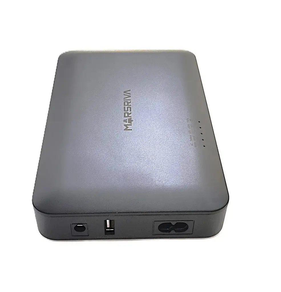 Міні ДБЖ для роутера Marsriva KP1 Plus 240VAC, 4хDC+USB OUT, 2x5V/9V/2x12V1.5A 18W 16000Ah Li-Pol - фото 2