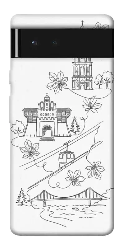 TPU чохол Demsky Kyiv spirit для Google Pixel 6
