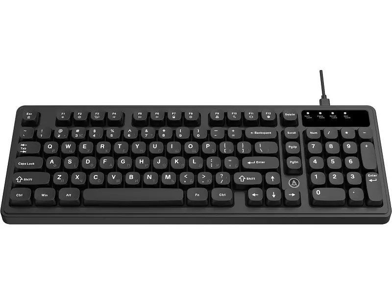Клавіатура Ajazz AF98 Black USB-C Black (AF98-B) - фото 4