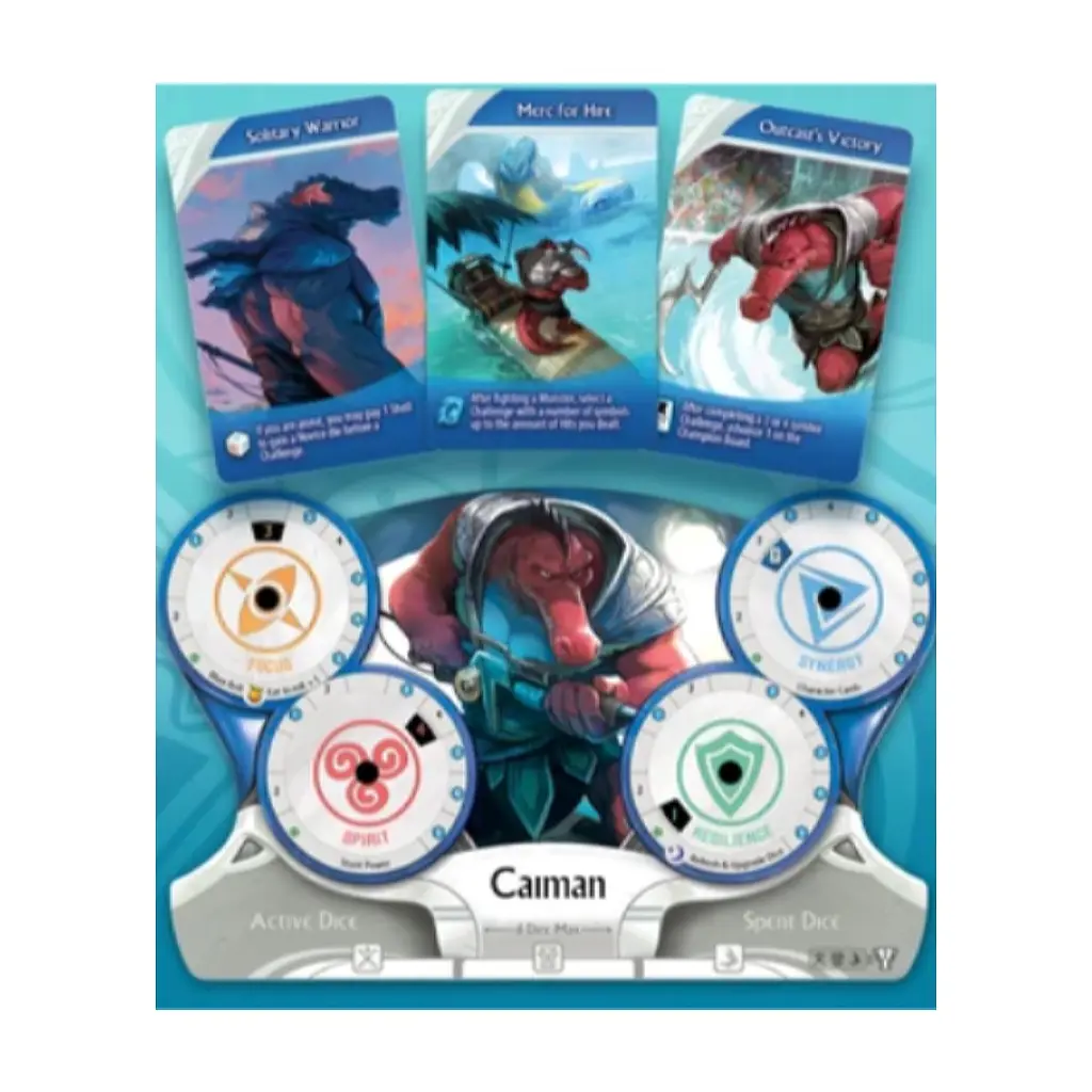 Настільна гра Druid City Games Tidal Blades: Heroes of the Reef, англійська (811949032218) - фото 2