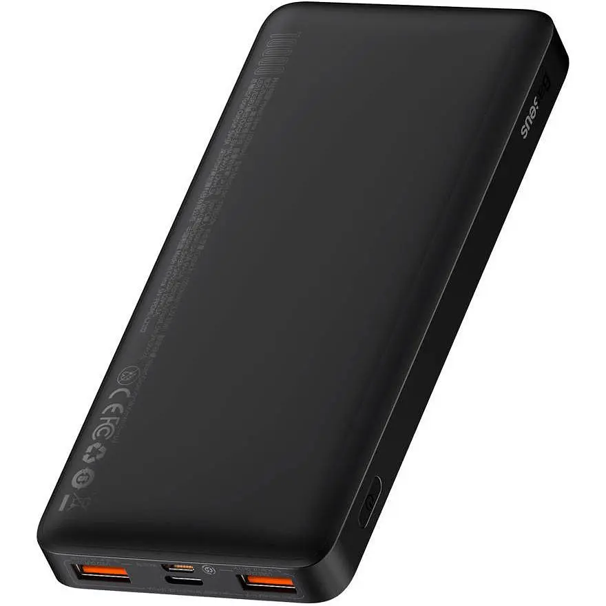 Зовнішній акумулятор Baseus Bipow Overseas 20W 10000mAh Black (PPBD050301/PPDML-L01) [79289] - фото 3