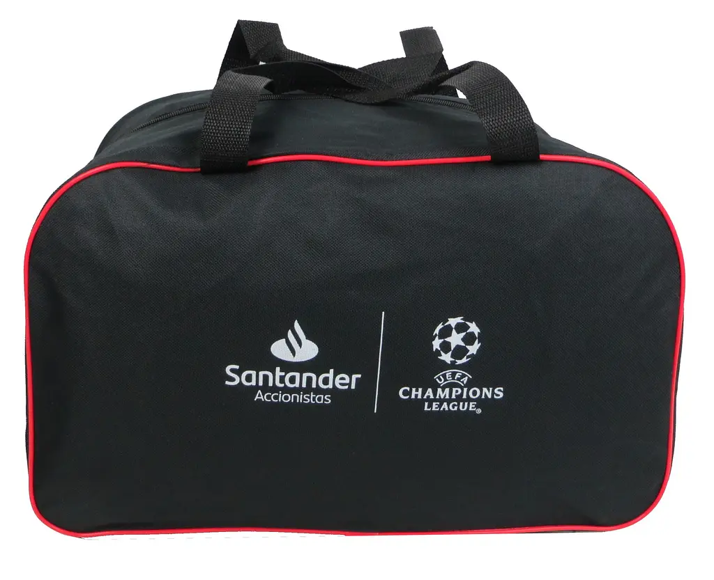 Сумка спортивна 30L Santander Uefa Champion's League Чорна