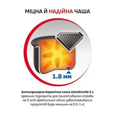 Мультиварка Moulinex (CE501134) - фото 6