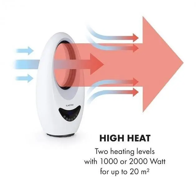 Тепловентилятор Klarstein Sahara Storm (10034161) - фото 5