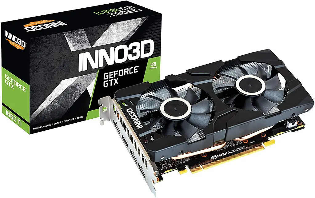 Видеокарта Inno3D GTX 1660 6Gb Super Twin X2 (N166SK-06D6) (GDDR6, 192 bit, PCI-E v3.0) Б/у - фото 6