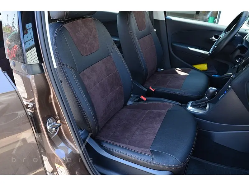 Авточохли модельні MW Brothers для Volkswagen Polo HB c 2009 - фото 8