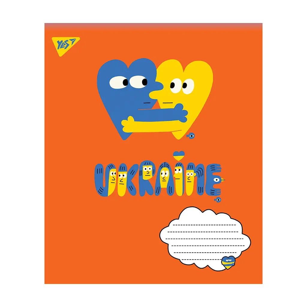 Зошит Yes А5 Ukraine 96 аркушів, лінія (766251), в асортименті - фото 5