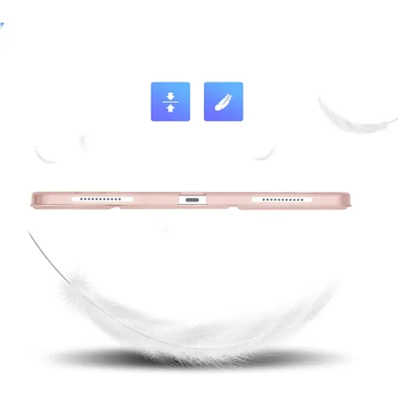 Чохол до планшета BeCover Tri Fold Hard Apple iPad Air 13" M2/M3 (2024/2025) Pink (711724) - фото 5