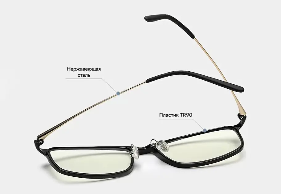 Очки для компьютера MiJia Mi Computer Glasses (DMU4060GL DMU4047TY) черные - фото 5