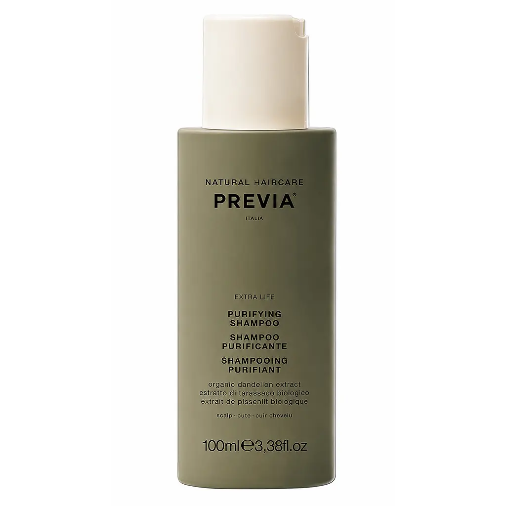 Шампунь очищувальний PREVIA TeaTreeOil & GreenClay 100 мл