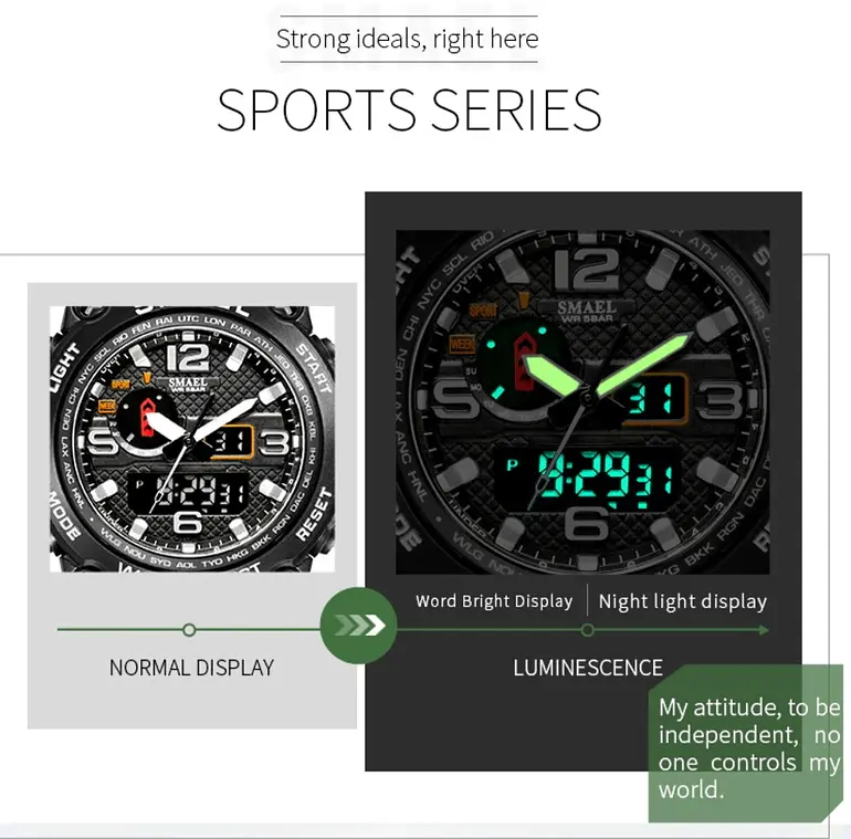 Годинник Smael Tank - фото 4