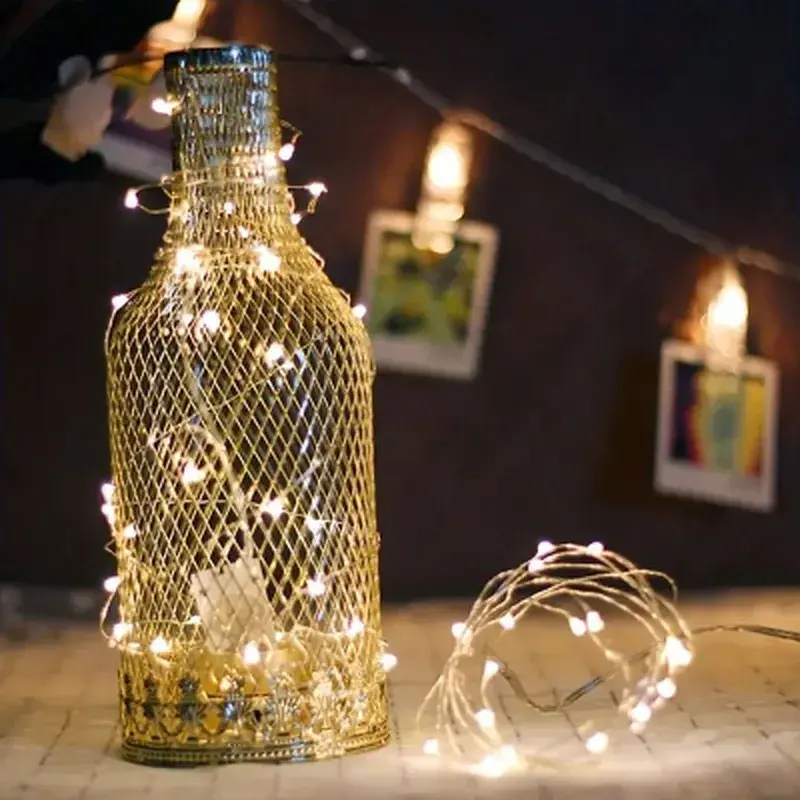 Гірлянда ColorWay Струна LED 50 5 м, теплий колір, 3 AA Battery (CW-G-50L5NB) - фото 10