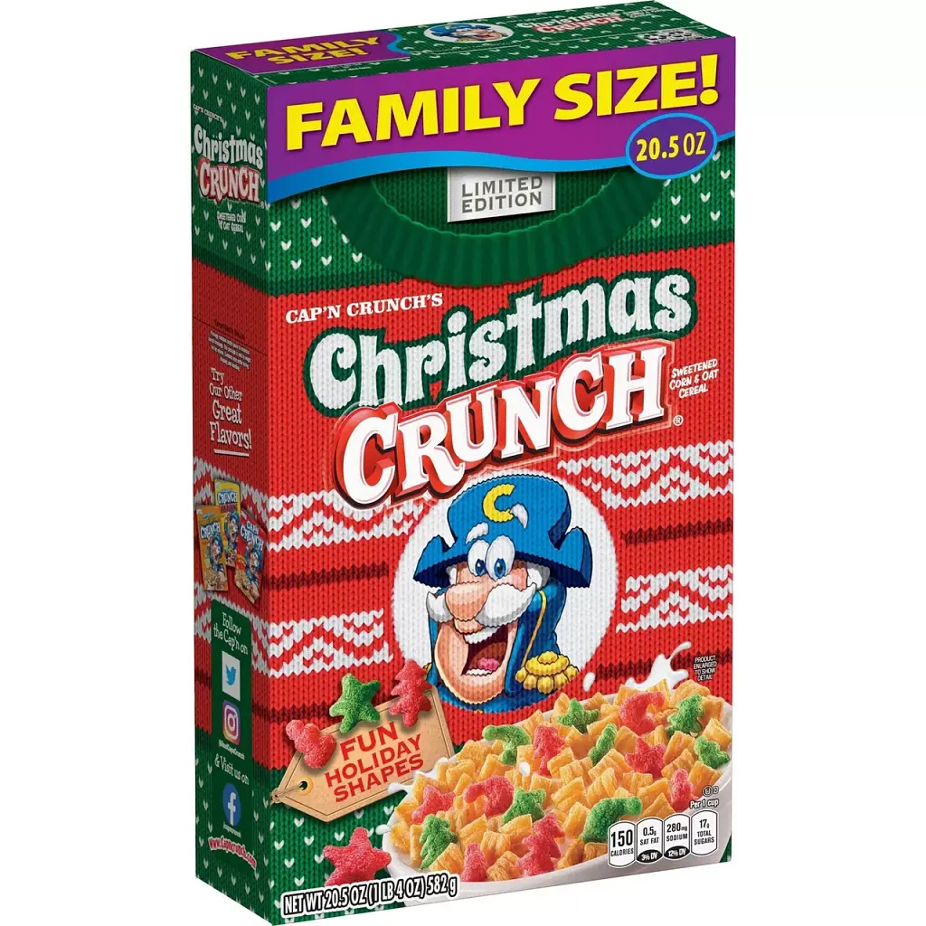 Пластівці Cap'n Crunch Christmas Crunch 582g