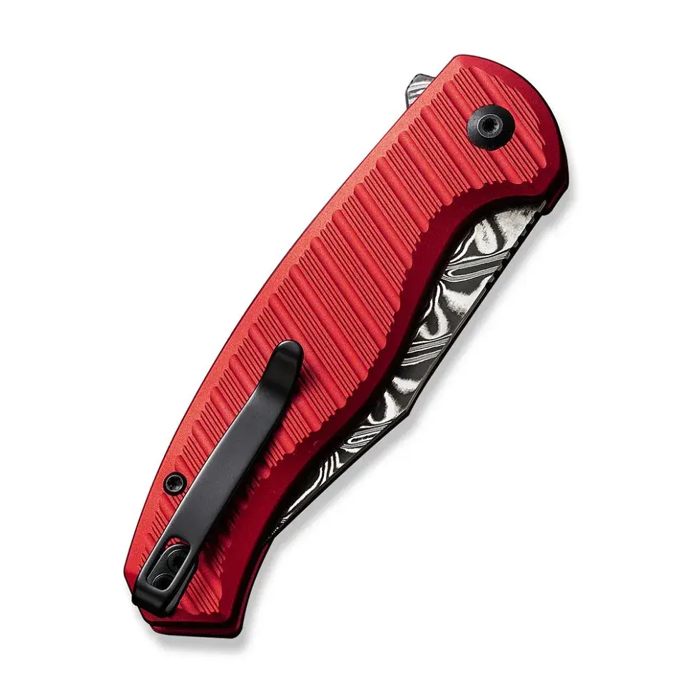 Ніж Civivi Stormhowl Damascus Red Aluminum (C23040B-DS1) - фото 5