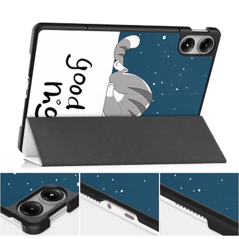 Чохол до планшета BeCover Smart Case Xiaomi Poco Pad / Poco Pad M1 (12.1") Good Night (711562) - фото 4