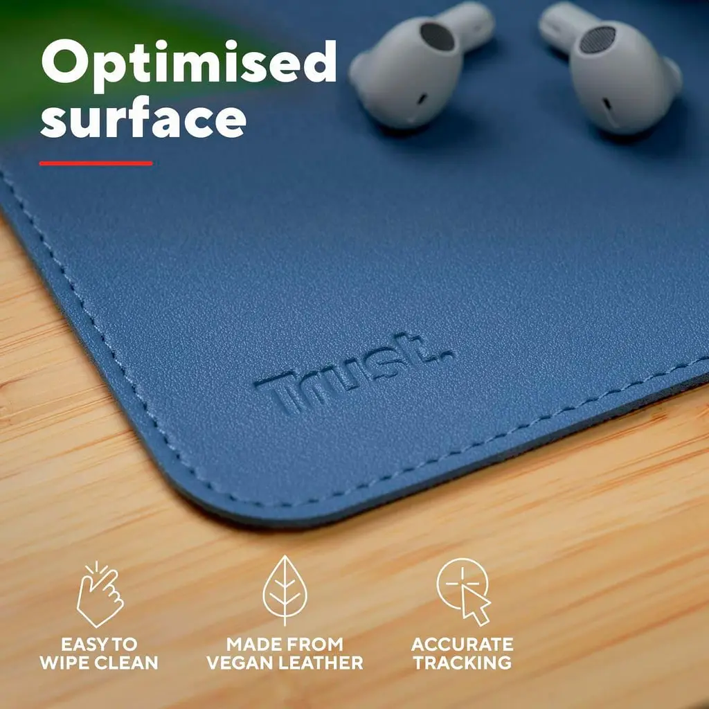 Игровая поверхность Trust Benya XXL (900x430x2мм) Blue (25480_TRUST) - фото 4