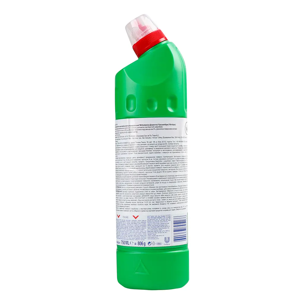 Засіб для чищення Domestos Гірський бриз дезінфекційний 750 мл - фото 4