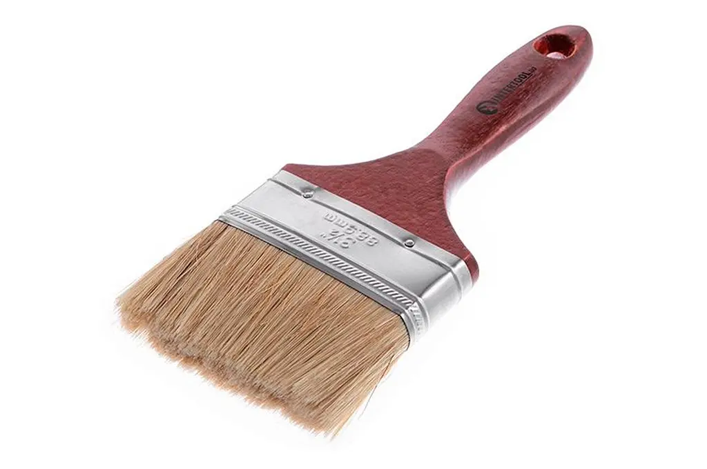 Пензлик малярський плоский Intertool англійський 3.5" - фото 4