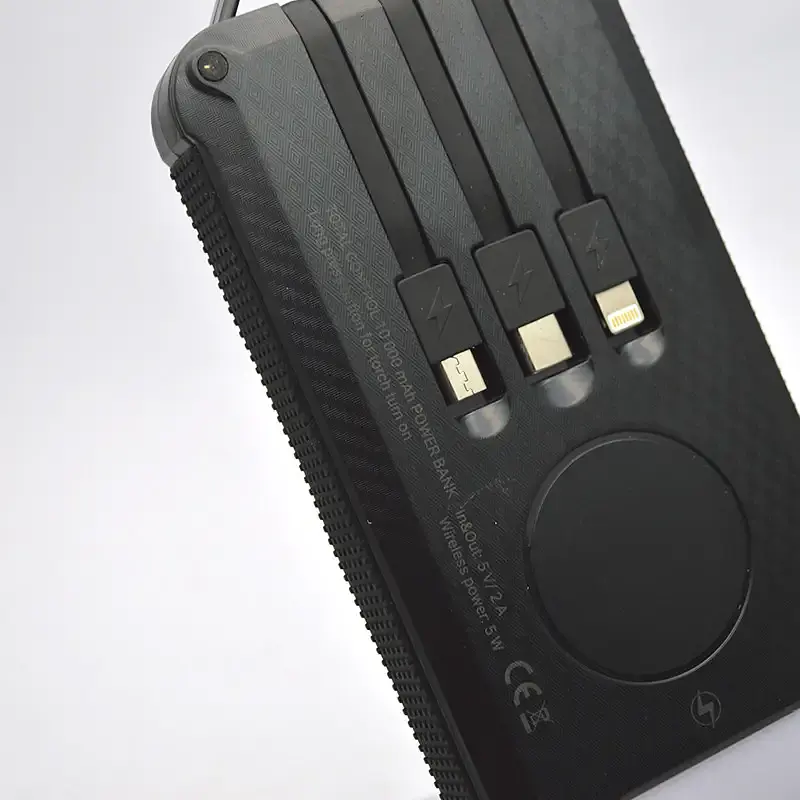 Зовнішній акумулятор Veron SP3010 Solar Black - фото 4