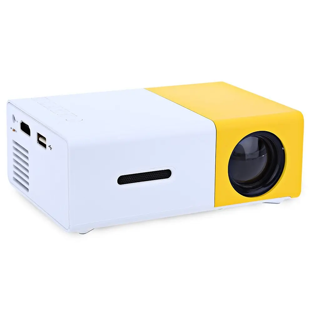 Проектор кишеньковий No Brand Panorama Yellow + PowerBank 2600mah - фото 3