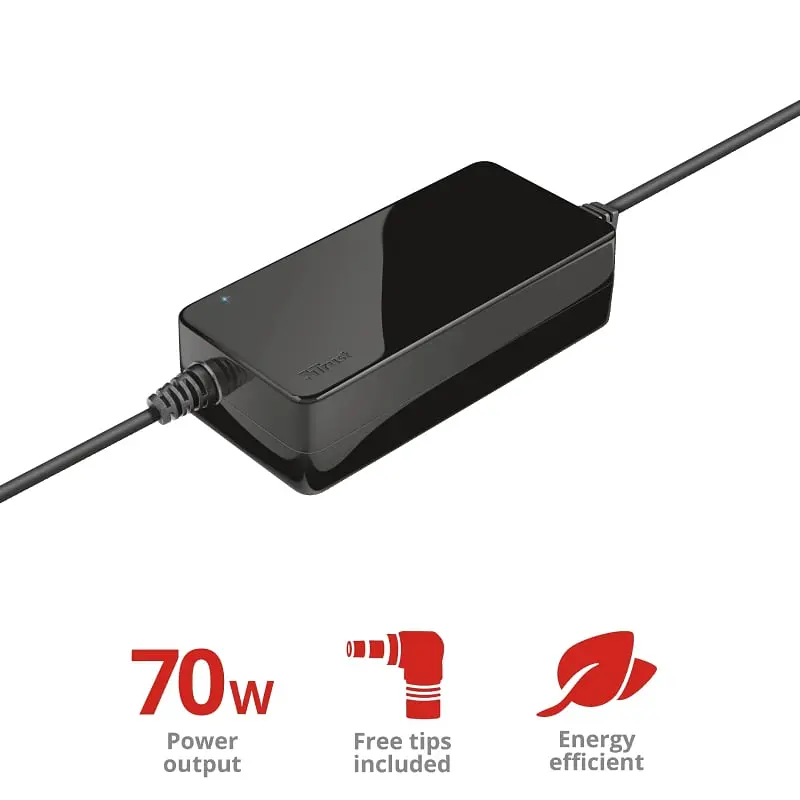 Адаптер питания Trust Primo 70W-19V Universal Laptop Charger, черный teh0013443 - фото 4