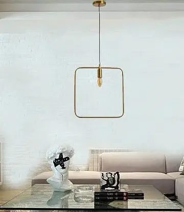 Люстра Brille подвесная лофт для кухни E14 40W BZ (BL-857S/1) - фото 8