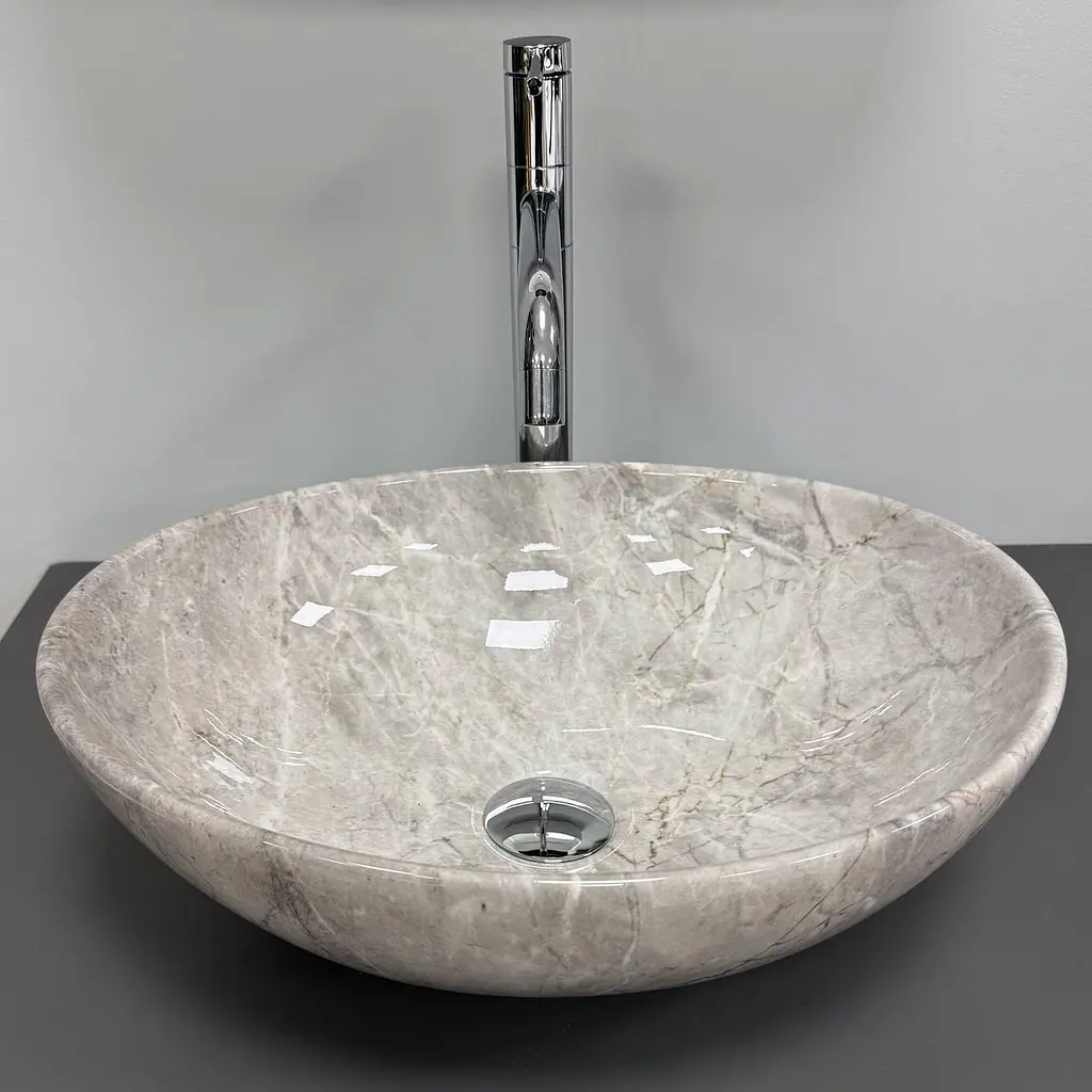 Умивальник VBI Parma накладний 41.5x33.5 см stone glossy VBI-011027 - фото 3
