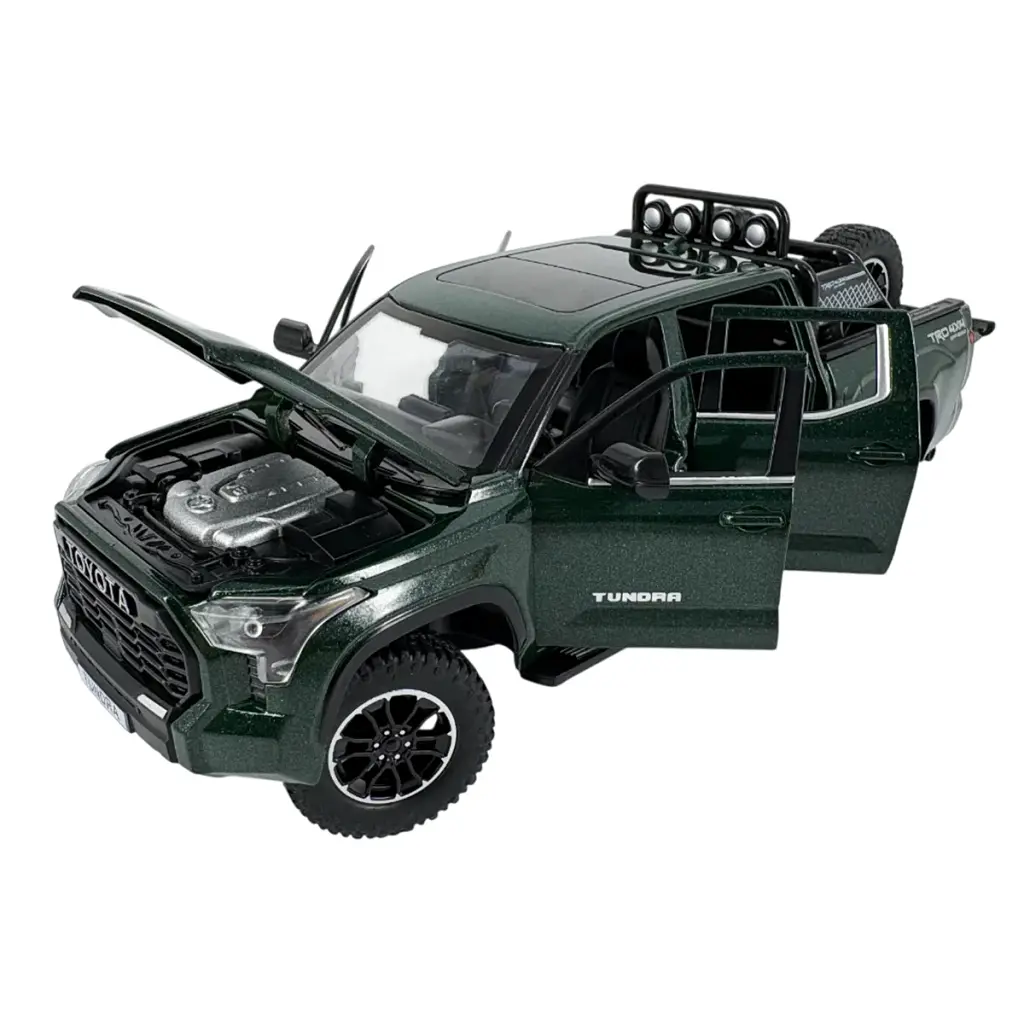 Автомодель - TOYOTA TUNDRA (зелений, 1:24) - фото 8