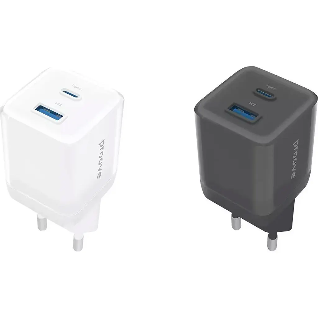 Мережевий зарядний пристрій Proove Pure GaN Plus 30W USB-C/USB-A White (WCPU30111202) [130265] - фото 2